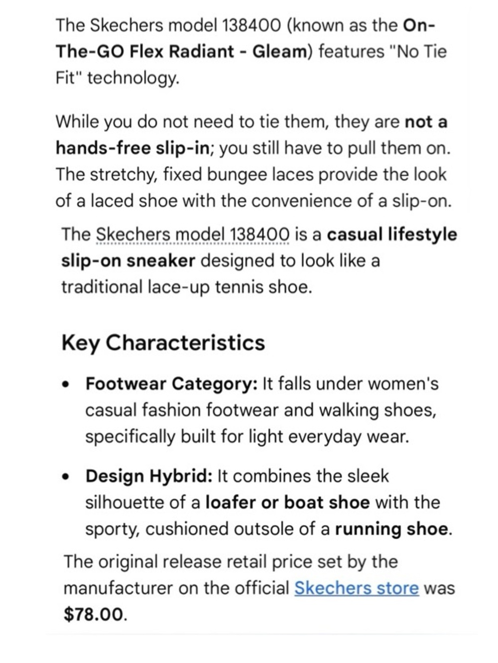 Skechers On-The-Go Flex Radiant Gleam Sneaker Loafer - Picture 9 of 10